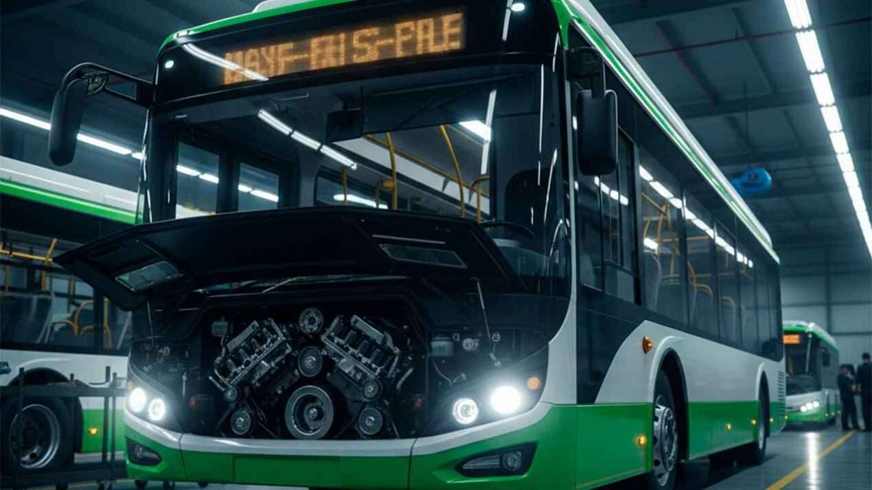 Faros, pistones, válvulas y más: guía completa de componentes esenciales para buses
