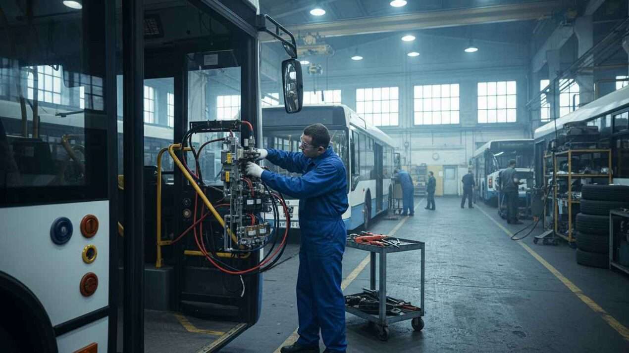 Válvulas neumáticas y electroneumáticas para buses en Perú: soluciones confiables con Top Bus