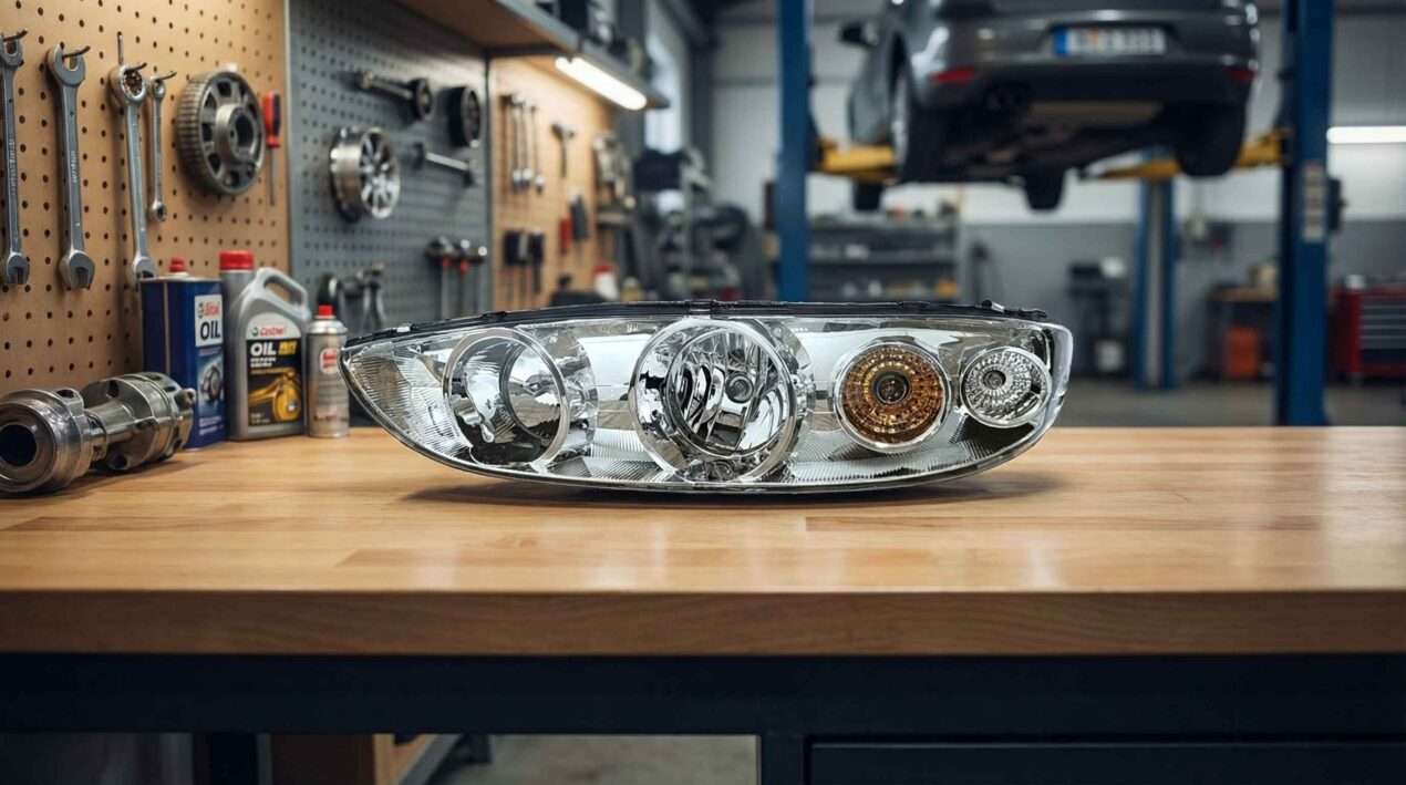 Conjunto Faro Delantero G6 II: iluminación y seguridad para buses interprovinciales