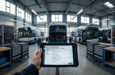 Checklist de repuestos esenciales para flotas de transporte público