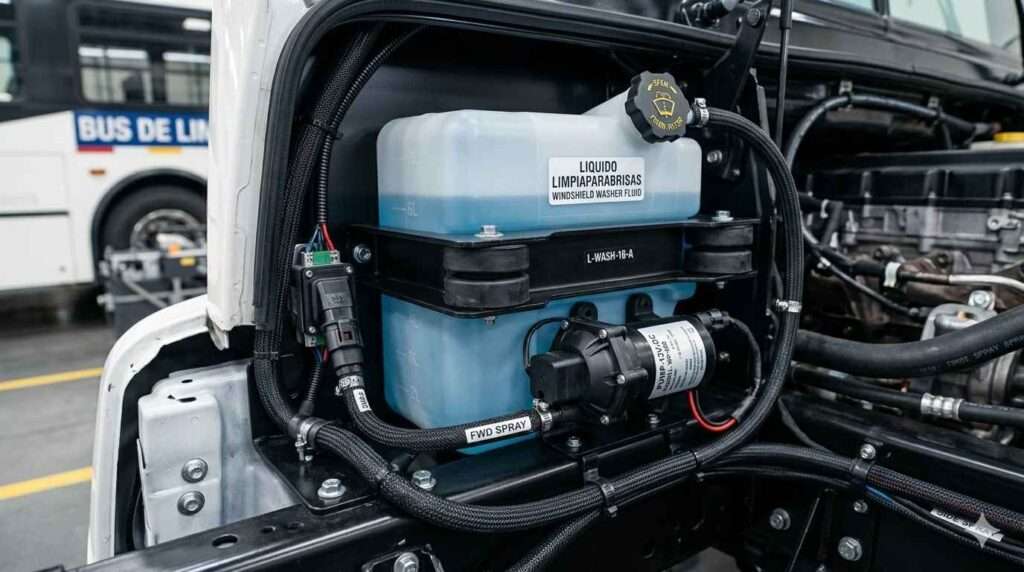 Accesorios para buses urbanos: desgaste por tráfico