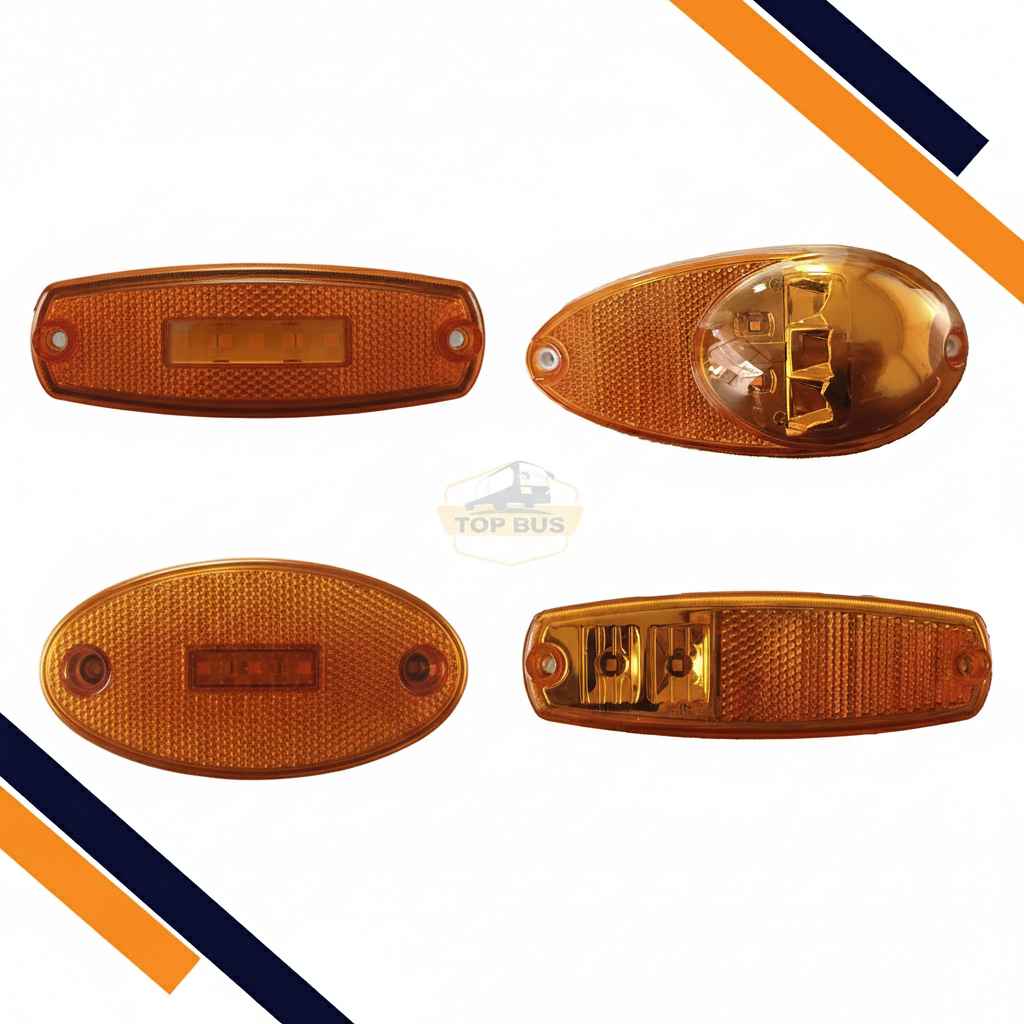 Faros laterales para buses y la mejora de la seguridad en maniobras de giro y estacionamiento