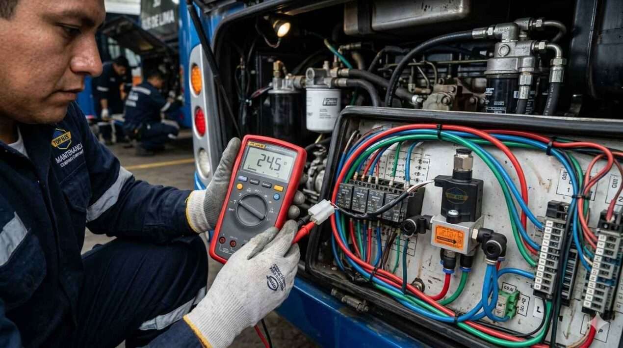 Válvulas electroneumáticas direccionales: alto rendimiento para transporte urbano