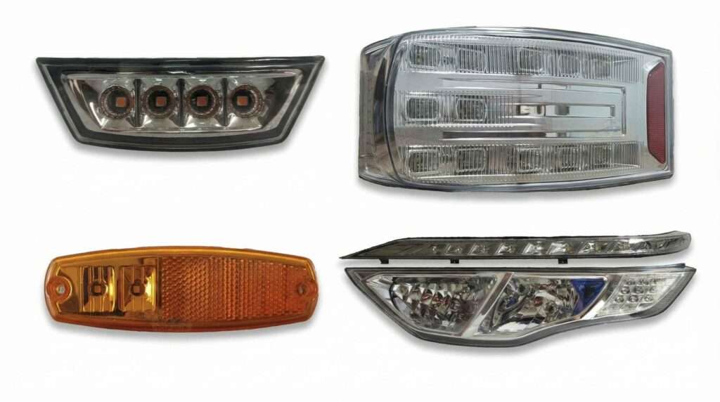 Tecnología LED para máxima visibilidad en rutas nocturnas: faros delanteros para buses