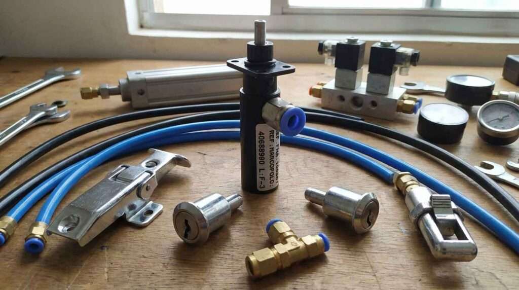 Componentes neumáticos de bloqueo: cómo elegir cilindros y pistones adecuados