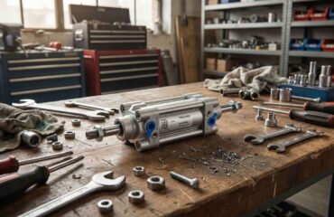 Cilindros y pistones: Actuadores neumáticos para puertas Cilindros y pistones: Actuadores neumáticos para puertas