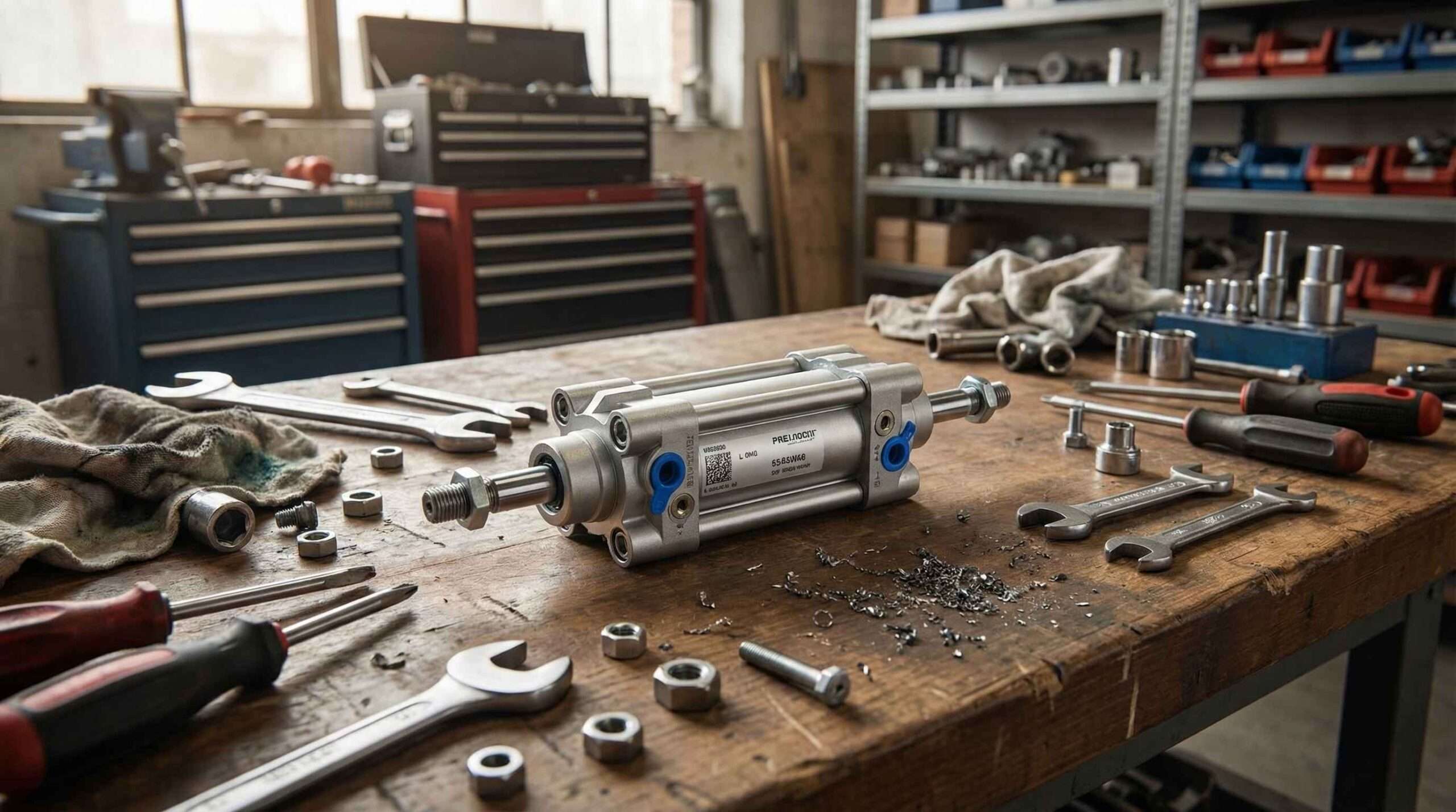 Cilindros y pistones: Actuadores neumáticos para puertas Cilindros y pistones: Actuadores neumáticos para puertas