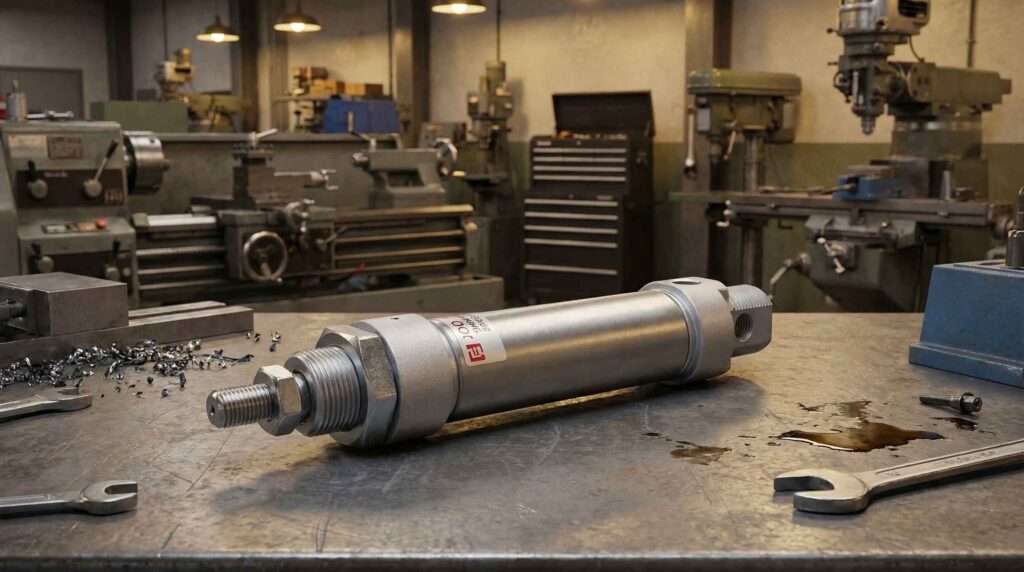 Cilindros y pistones: Actuadores neumáticos para puertas