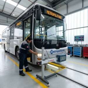 Faros de un bus interprovincial: ¿cada cuánto tiempo se deben cambiar?